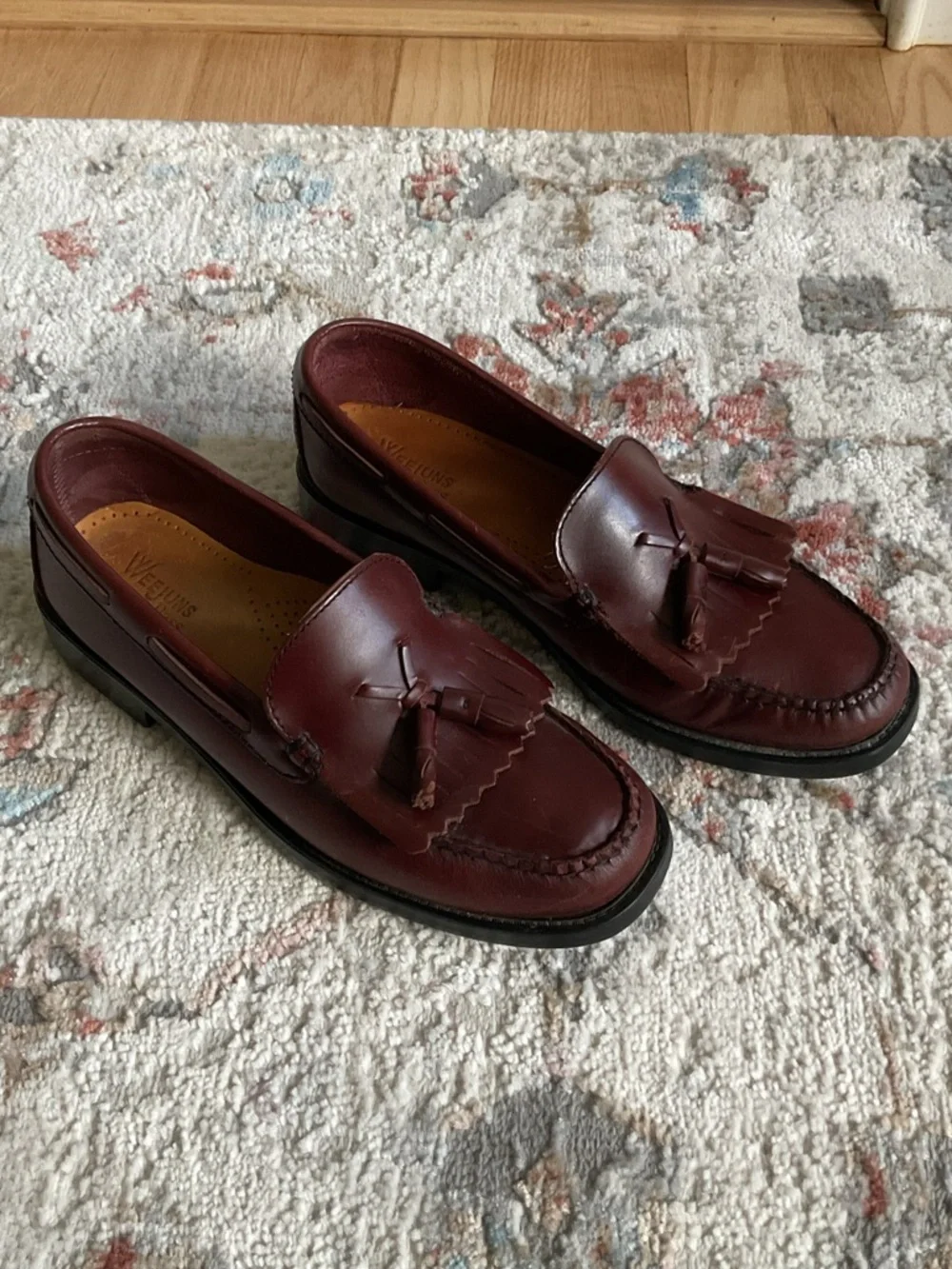 Vintage Bass Weejums Marietta 11 Tassel Kiltie Loafers - Picture 3 of 15